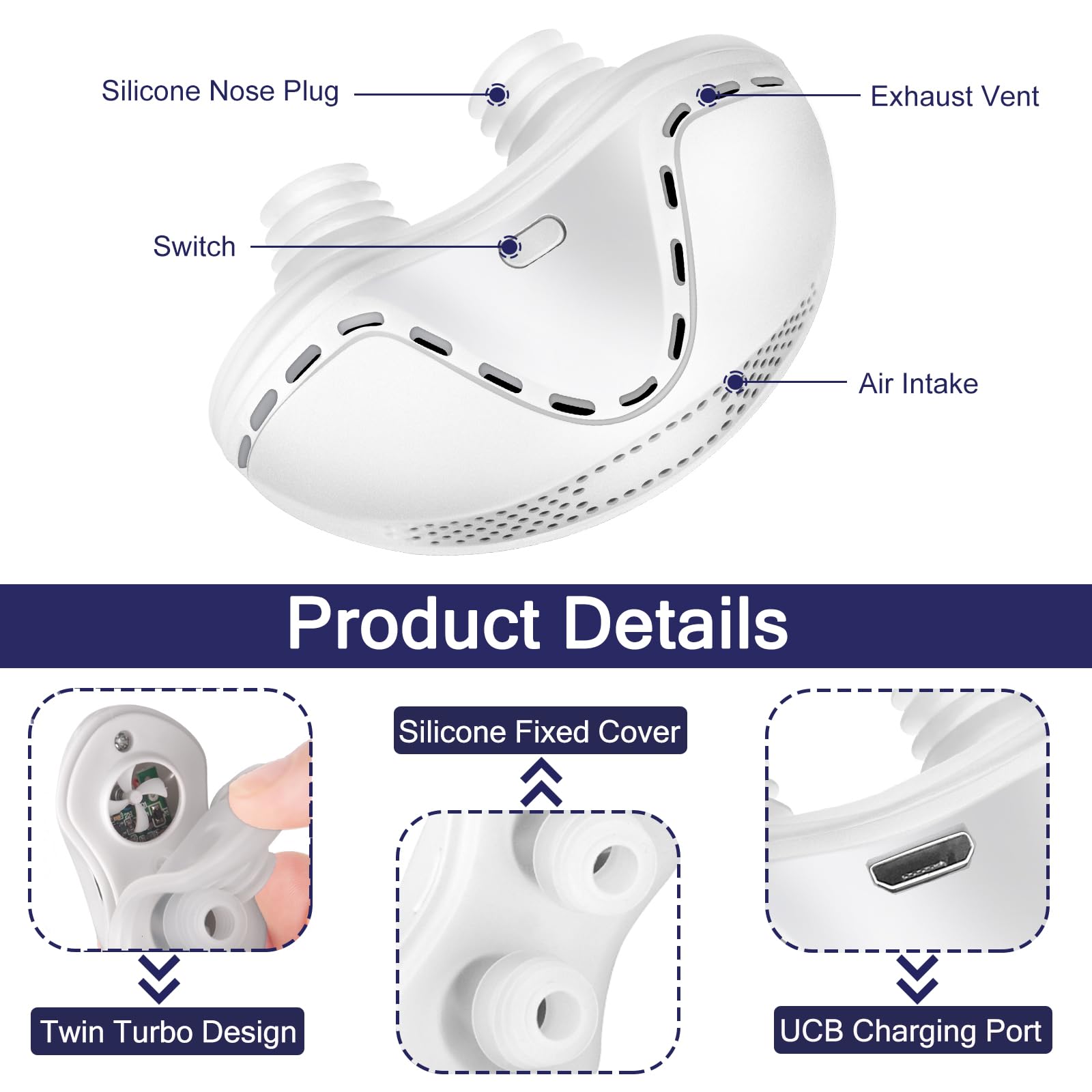 Redpee silicone nose plugs are soft and easy to clean