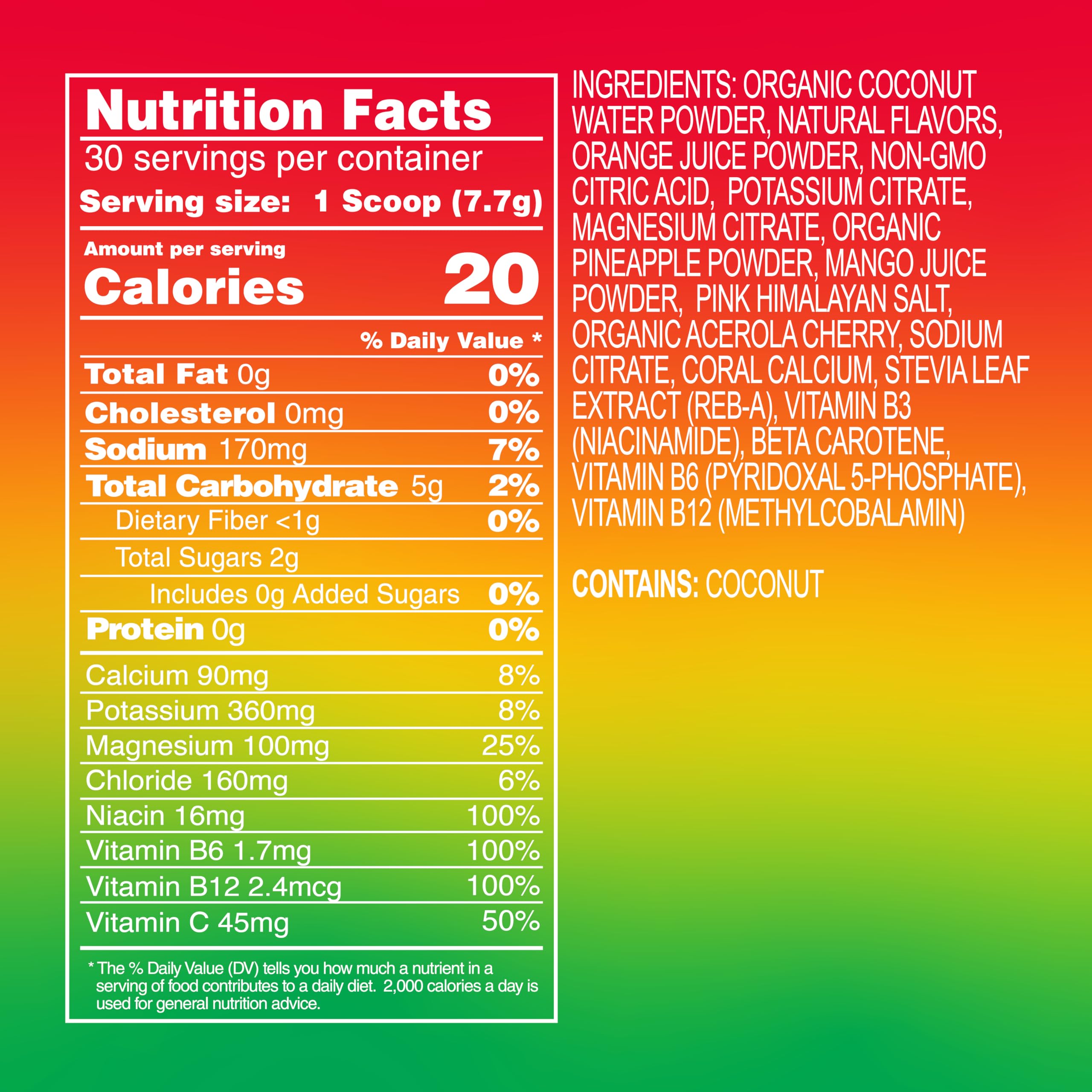 Five electrolytes graphic illustrating balanced hydration with Reef Replenish