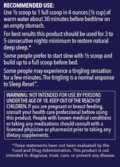 Regen HF Sleep Reset packaging showing USA-made, natural sleep aid.