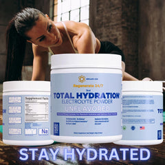 Regenerate 24/7 Total Hydration scoop demonstrates precise serving for easy hydration