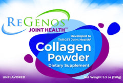 ReGenos Joint Health dissolves in coffee or water without changing taste.