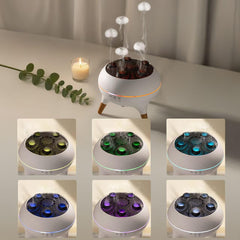 REGINEXT Mushroom Cloud Humidifier water tank detail for long runtimes.