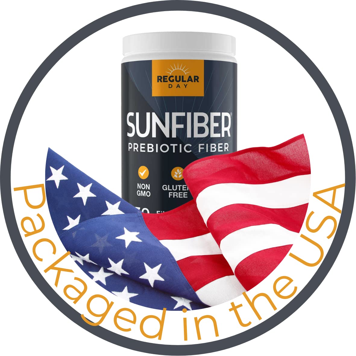 REGULAR DAY Sunfiber on the kitchen counter evokes everyday wellness.