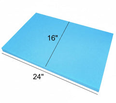 Rehabilitation Advantage padding cut to fit with scissors for a custom shape.