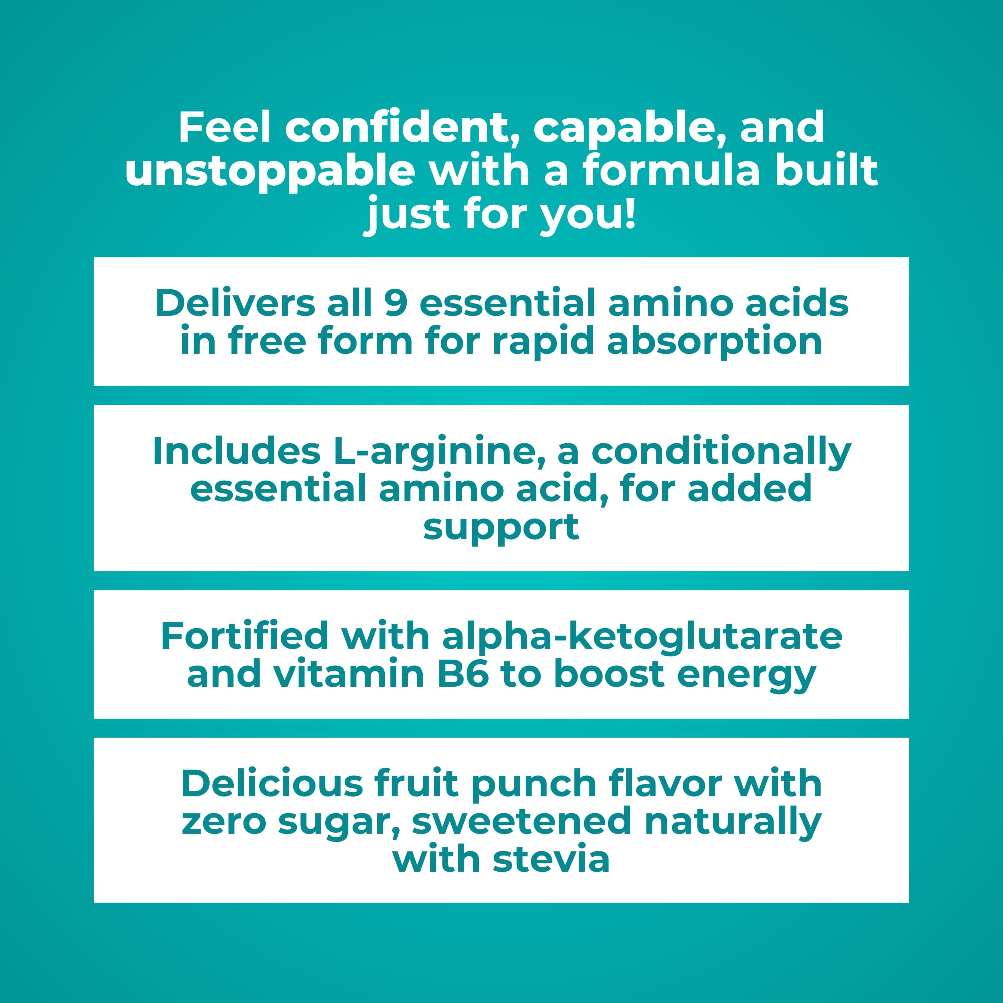 Close up of the nutrition label highlighting B6 and alpha-ketoglutarate.