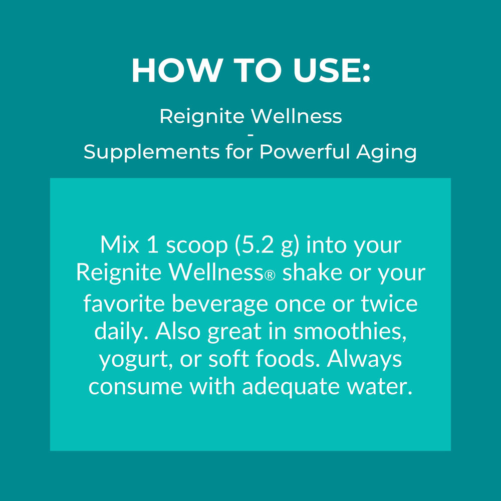Reignite Wellness Extra Fiber kitchen scene suggests daily routine integration.