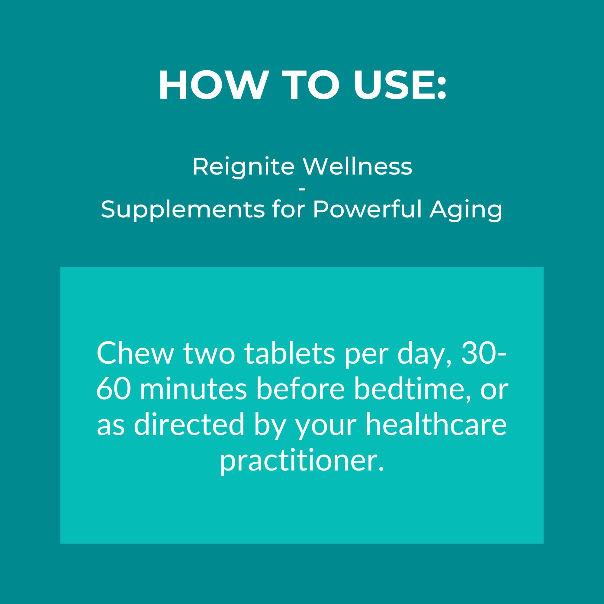 Nighttime ritual shot encouraging consistent use for potential benefits