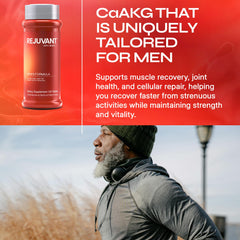 Rejuvant AKG Longevity daily-use routine image supports wellness habits.