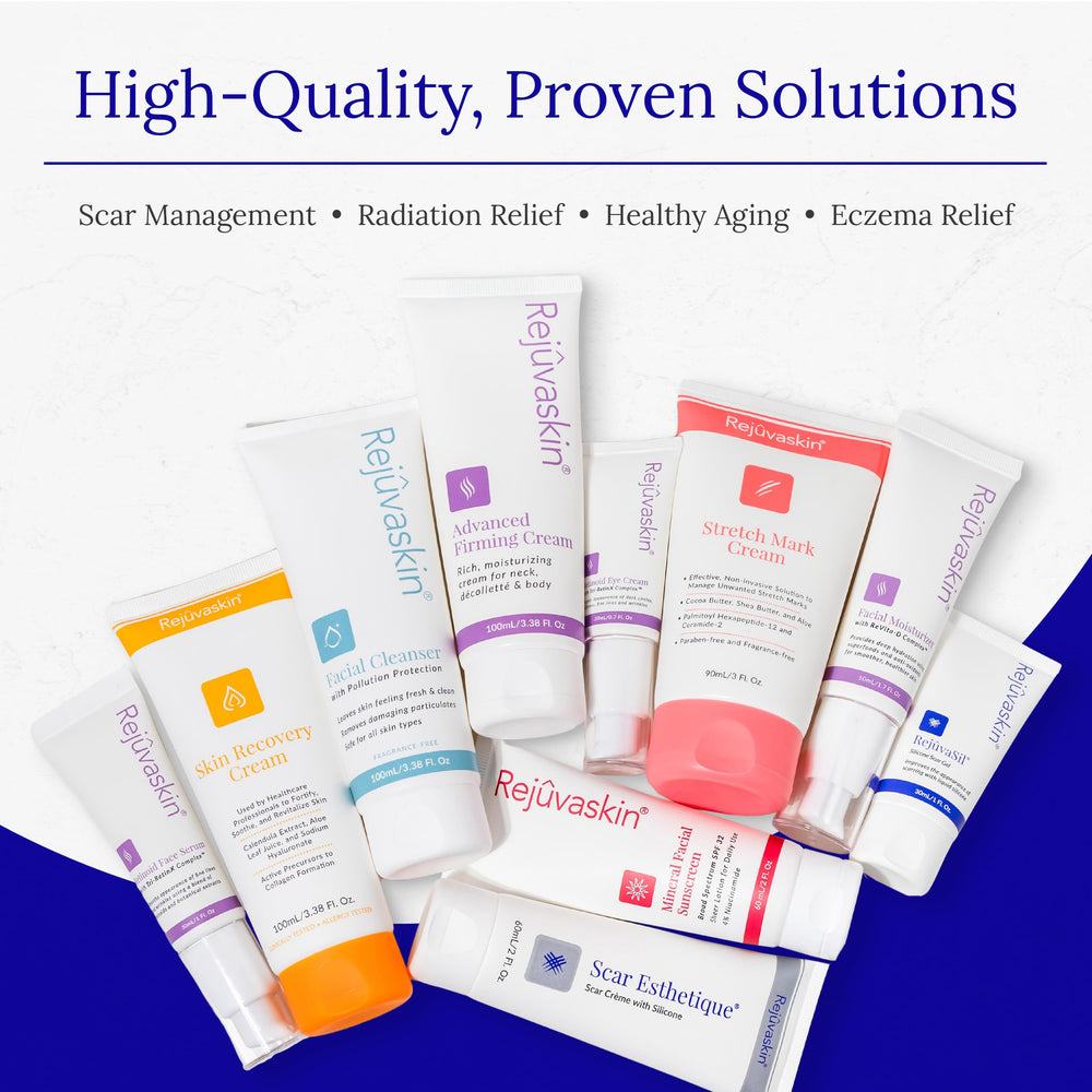 Rejuvaskin Scar Fx conforms to contours, easy to apply during evenings
