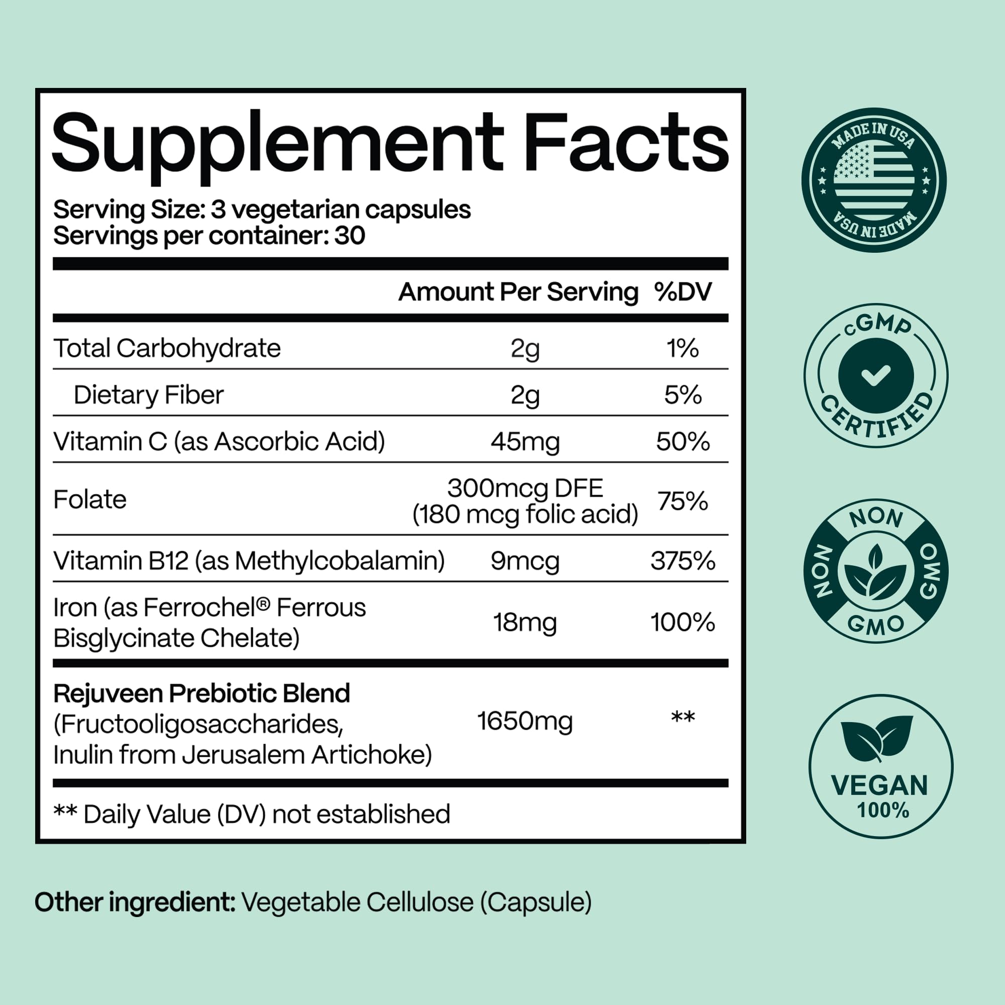 Rejuveen Previtalean glow skin scene suggesting digestion-driven vitality.