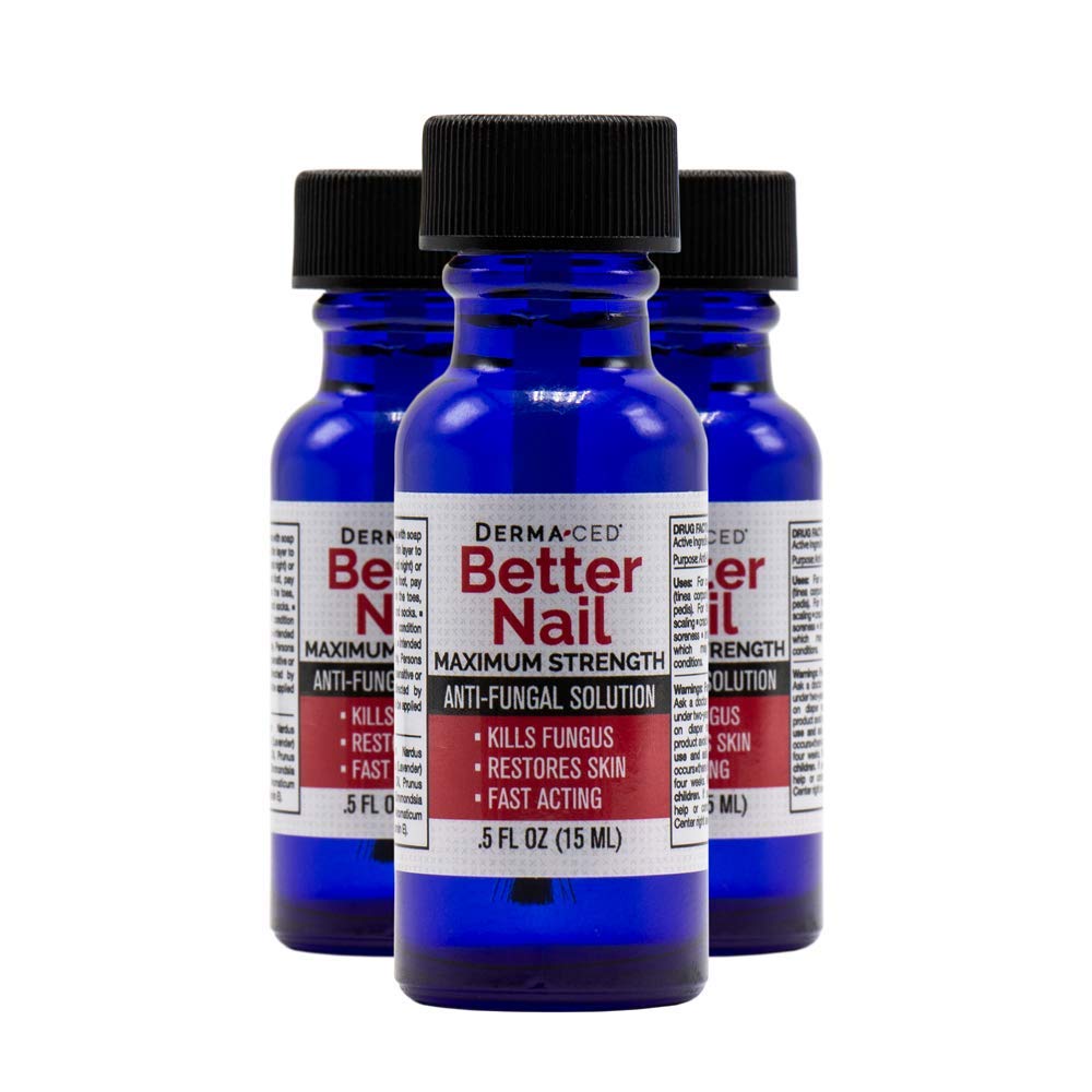 Rejuvica Health Better Nail bottle pour highlights concentrated formula for nail support.
