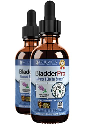 Rejuvica Health BladderPro bottle pour for easy daily dosing.