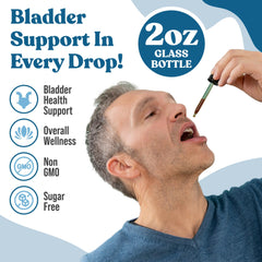 BladderPro ingredients chart featuring Fireweed, Uva Ursi, and Goldenrod.