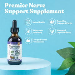 Rejuvica Health Nervestra liquid form enables rapid absorption for quicker use.
