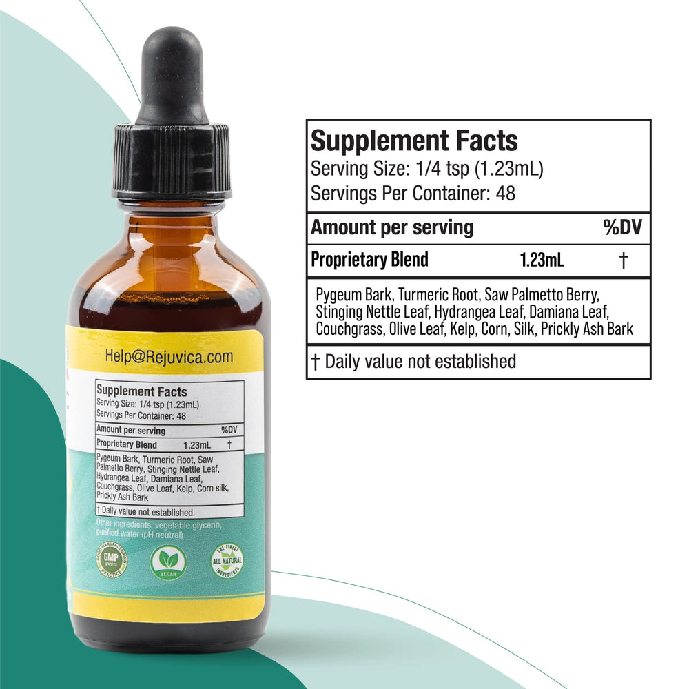 6 oz Prostavec liquid bottle shown on a clean surface