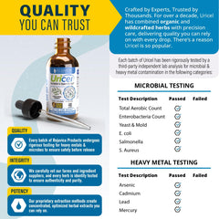 Rejuvica Health Uricel Celery Seed bottle image indicating natural diuretic support