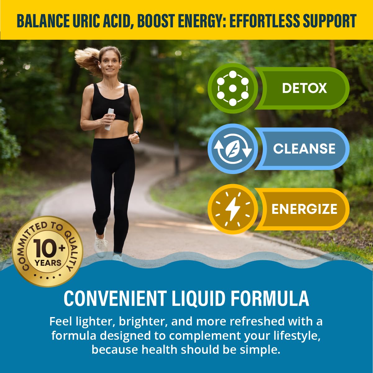 Rejuvica Health Uricel Chanca Piedra component highlighted for urinary health