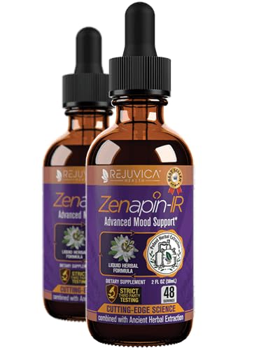 Rejuvica Health Zenapin IR bottle ready for daily mood support.