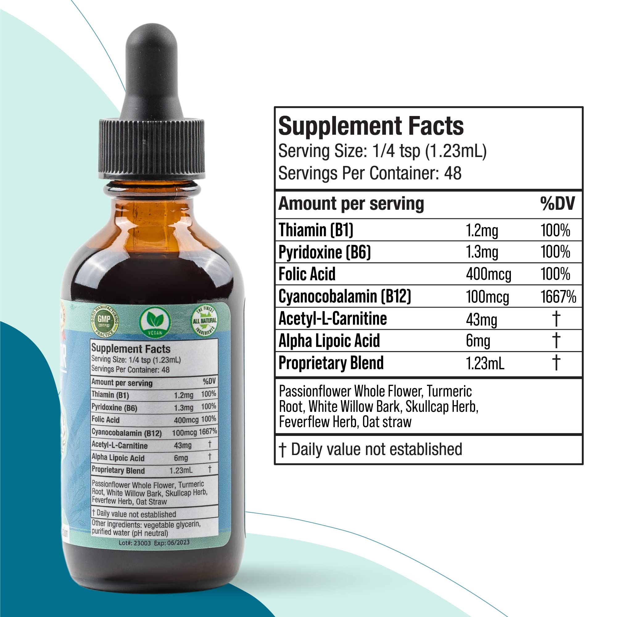 Rejuvica Health NerveFactor herbalist-guided formula for balanced nerve support