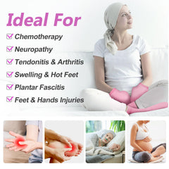 RelaxCoo hand ice pack gloves provide targeted cooling for hand and wrist relief.