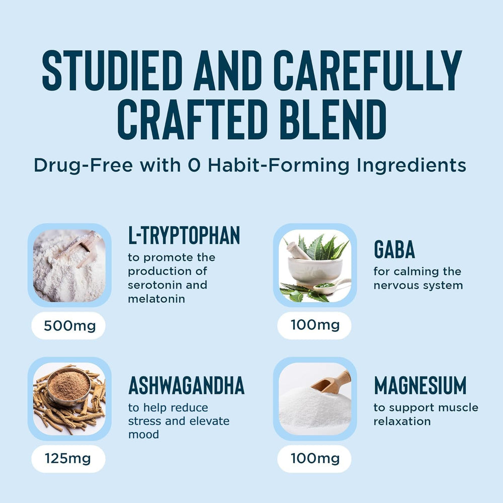 Relaxium ashwagandha and chamomile blend highlights natural ingredients