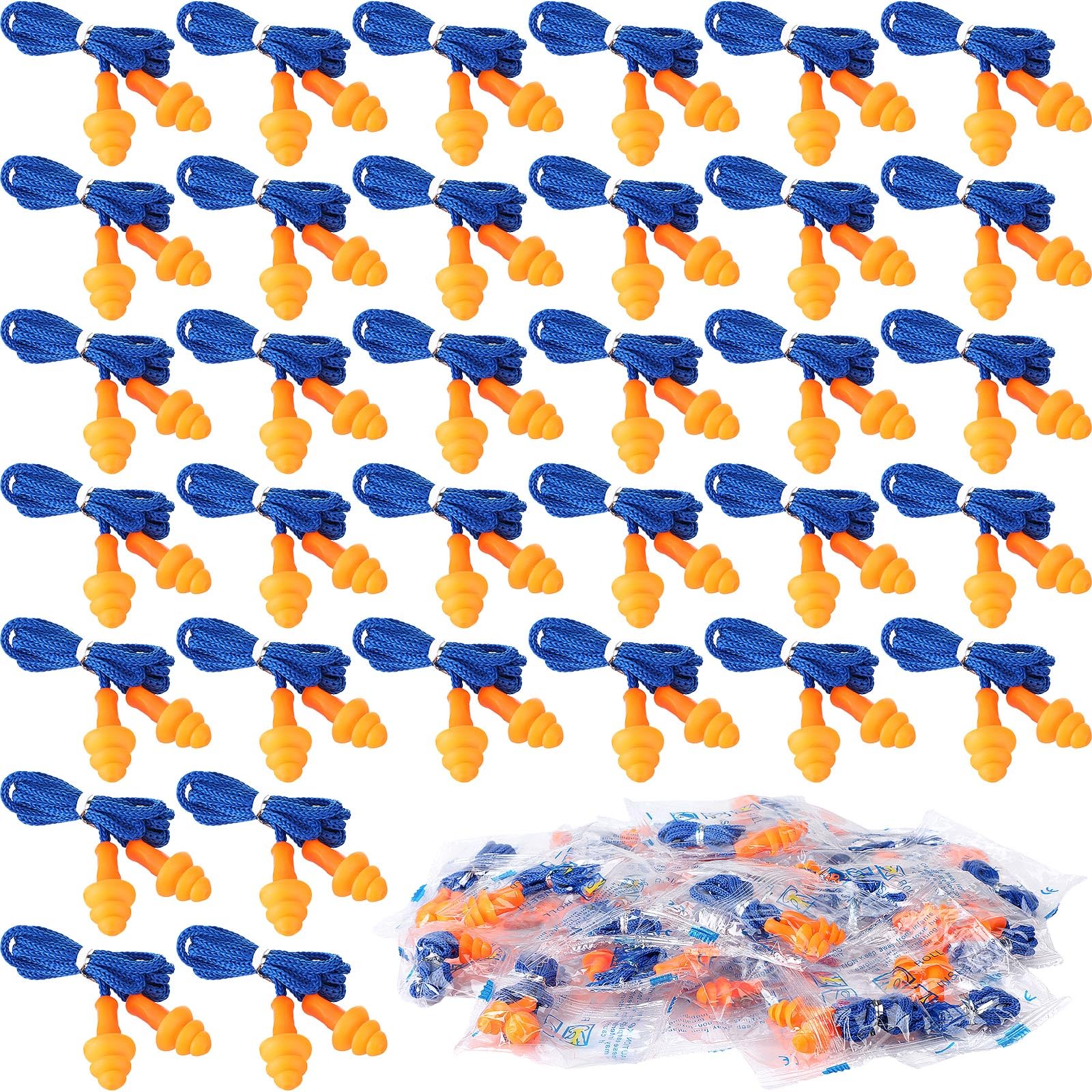 Relaxweex corded ear plugs bulk pack supports work readiness