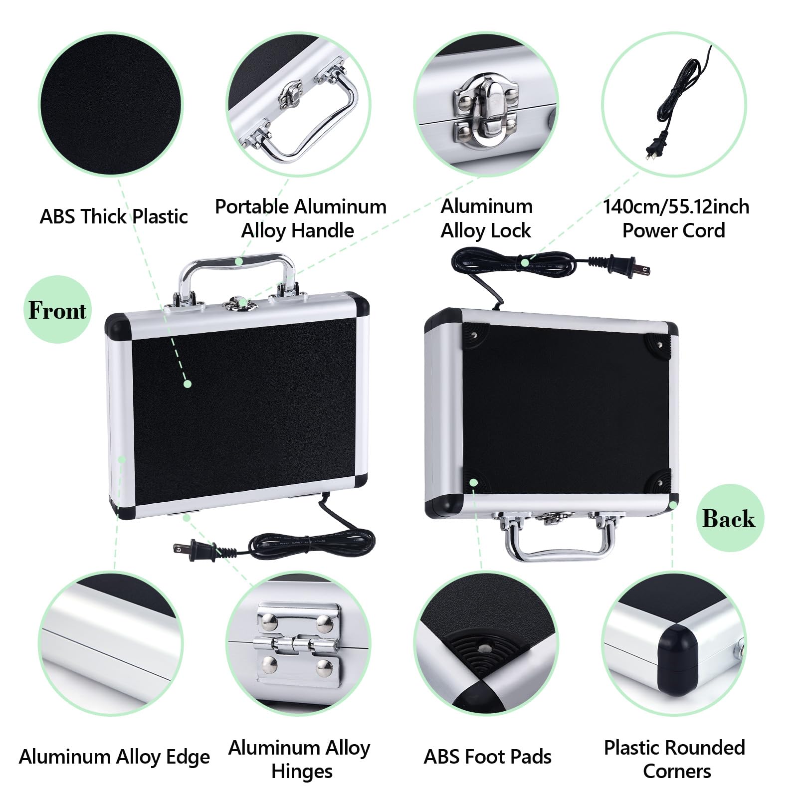Heating box with temperature control enables consistent comfort during sessions