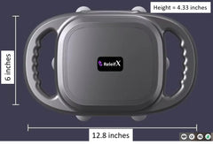 ReleifX ergonomic anti-slip design reduces hand fatigue during sessions.