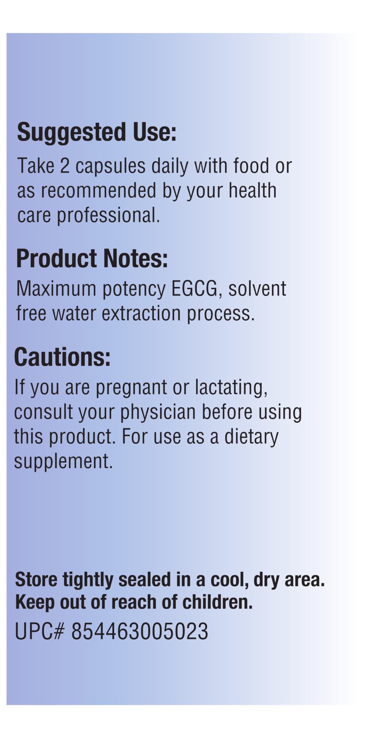 Relentless Improvement polyphenols 98 percent graphic emphasizes extract strength and purity.
