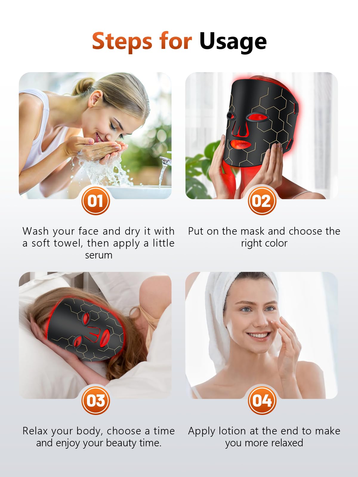 RELEXNOW soft silicone surface is durable and easy to clean.