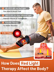 RELEXNOW heated vibration knee massage delivers warmth and targeted relief