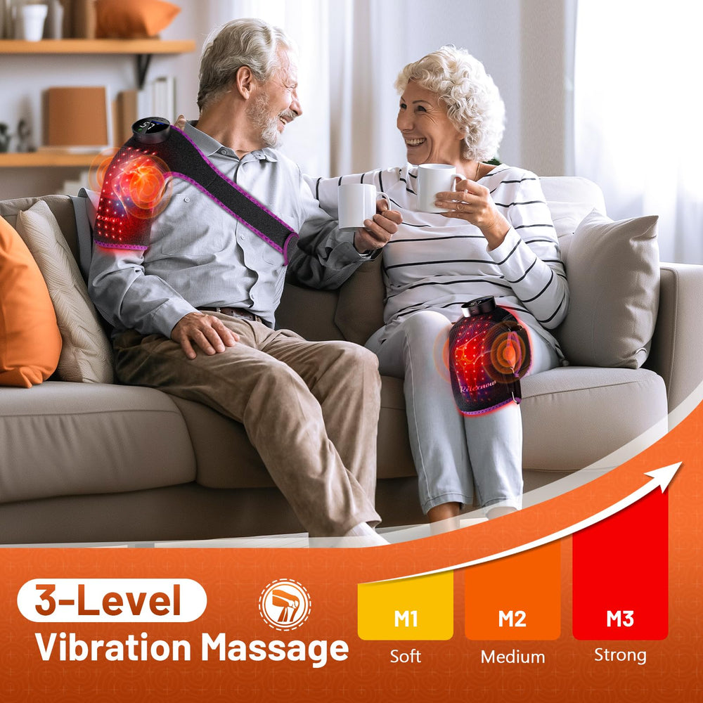 RELEXNOW intelligent touchscreen control highlights adjustable vibration and light modes.