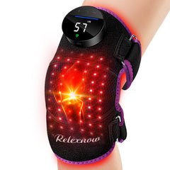 RELEXNOW knee massager front view for targeted relief and comfort.