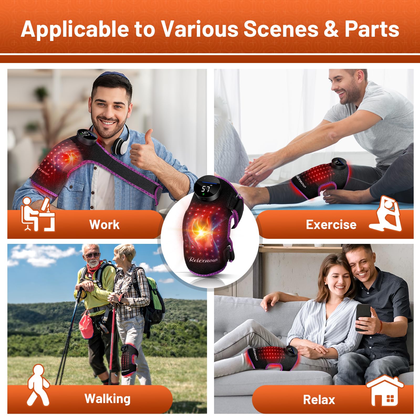 RELEXNOW warranty and support information included with purchase.