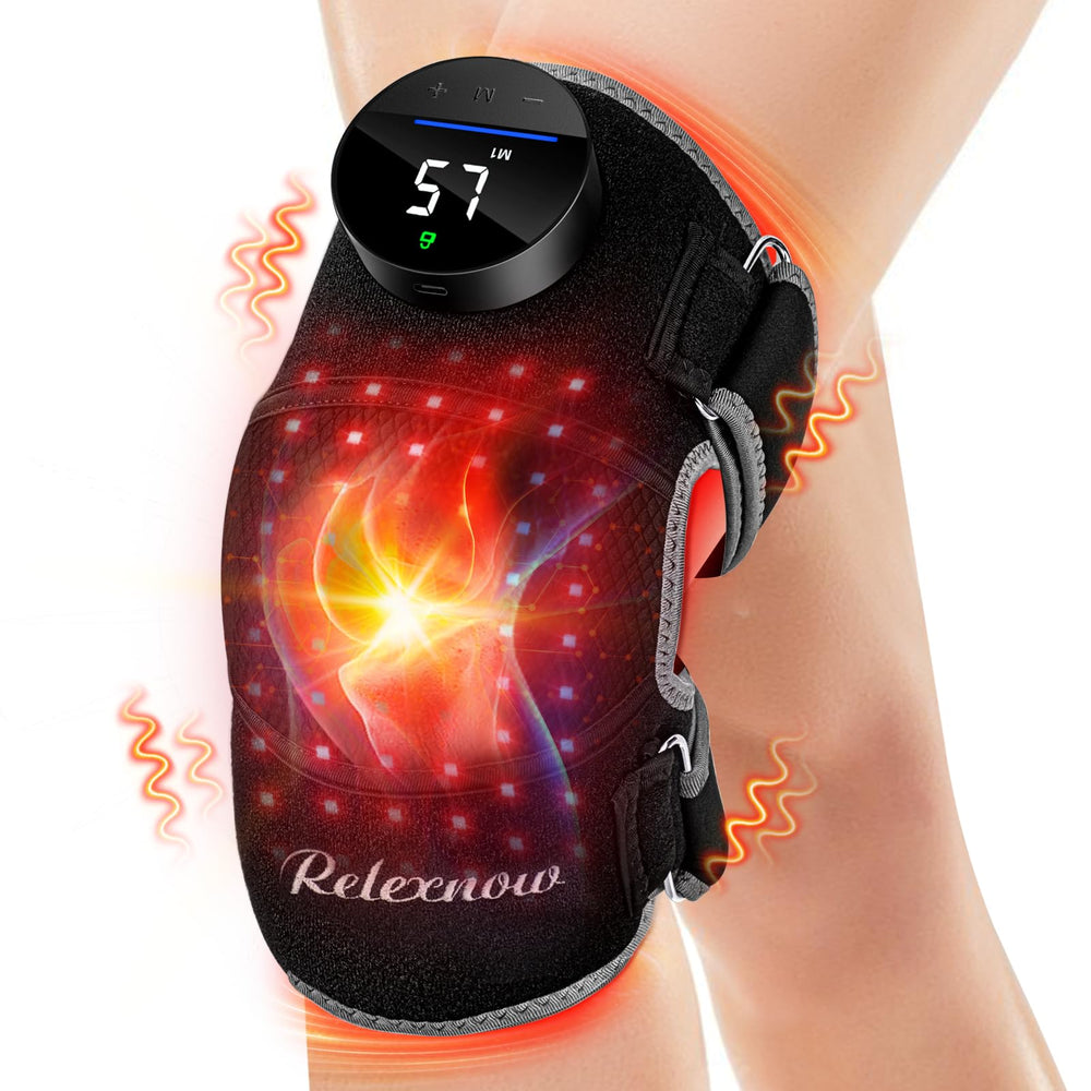 RELEXNOW red-light knee therapy for deep tissue relief and recovery support