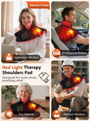 RELEXNOW wearable neck-shoulder pad designed for daily comfort.