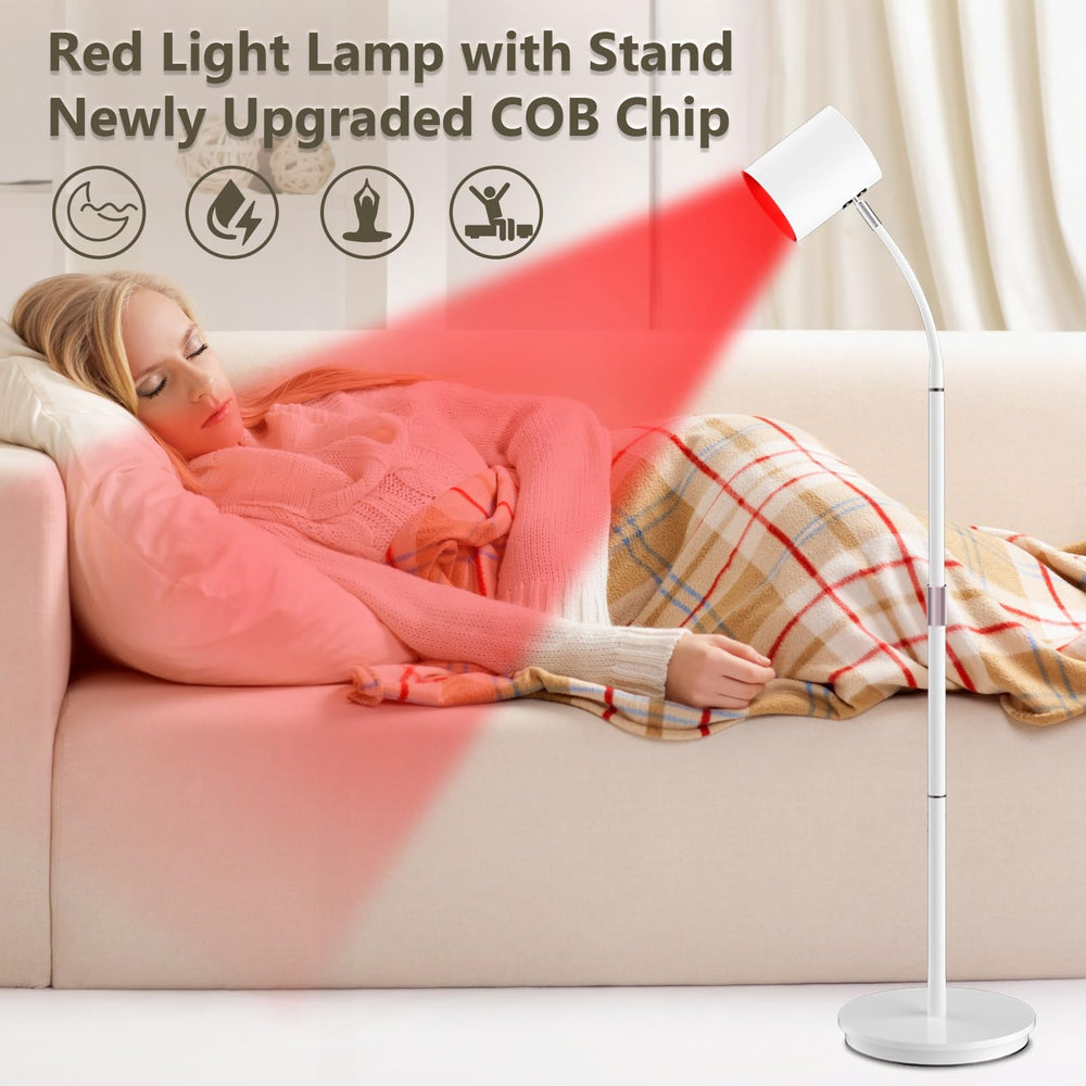 Relhafethy red light lamp stand timer display visible on side