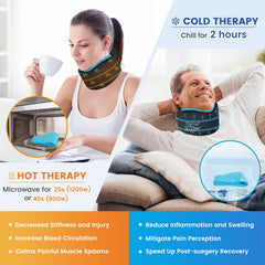 Relief Expert adjustable-neck-collar enables secure, personalized fit