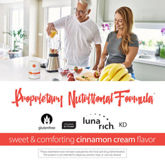 Reliv GlucAffect Cinnamon Cream serving illustrates tasty daily option.