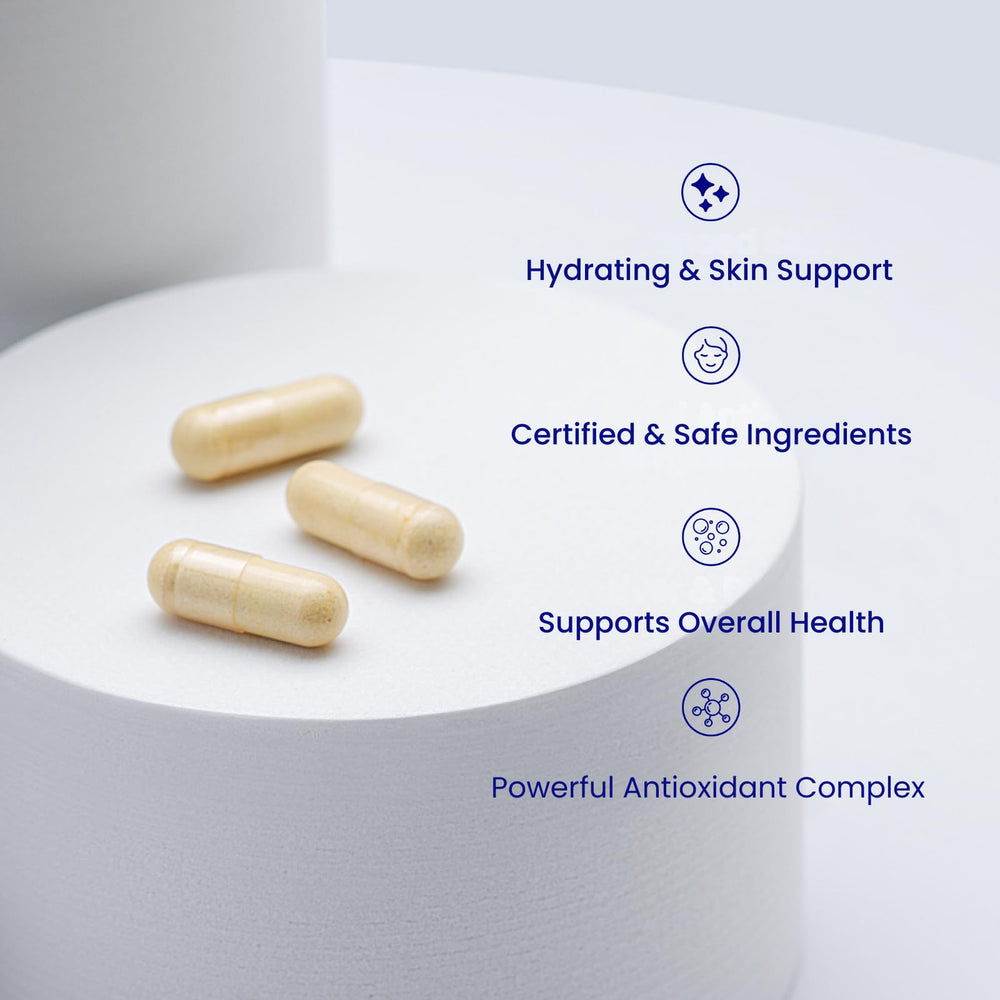 Halal-certified badge on Relumins L-Glutathione Complex packaging