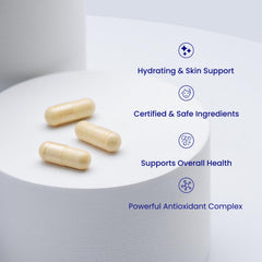 Halal-certified badge on Relumins L-Glutathione Complex packaging