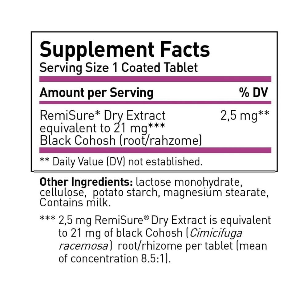 Remifemin shelf display shows accessible, hormone-free remedy for daily life.