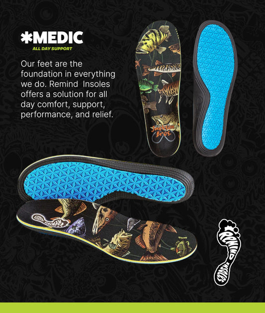 Remind Medic heel cushion offers all-day comfort during long shifts