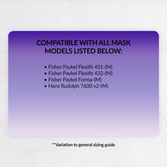 RemZzzs K5-FM liner disposable mask liners for full-face masks.