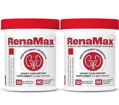 RENAMAX Kidney Restores bottle front view for kidney support