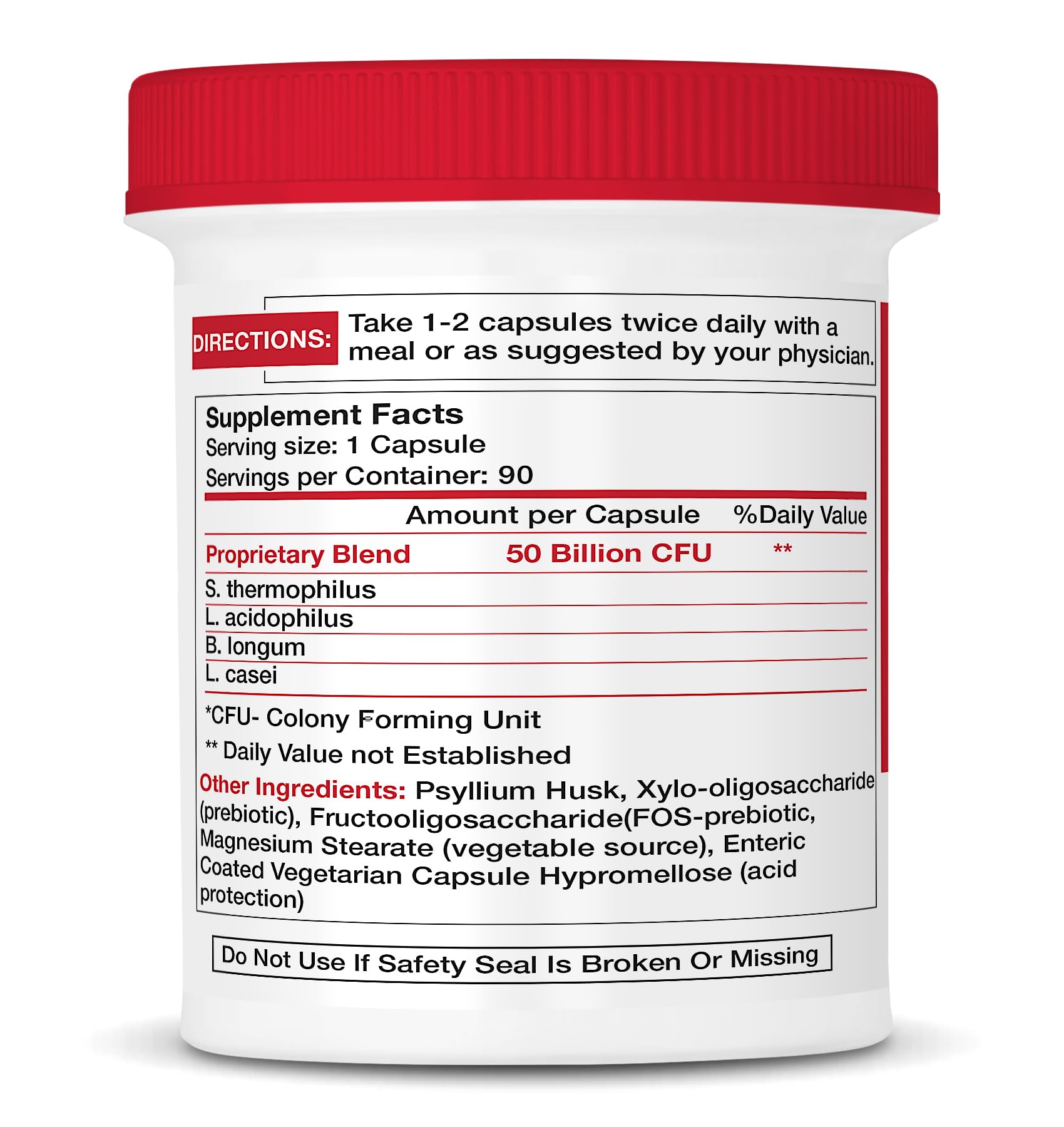 RENAMAX synbiotic four strains image highlighting probiotic blend