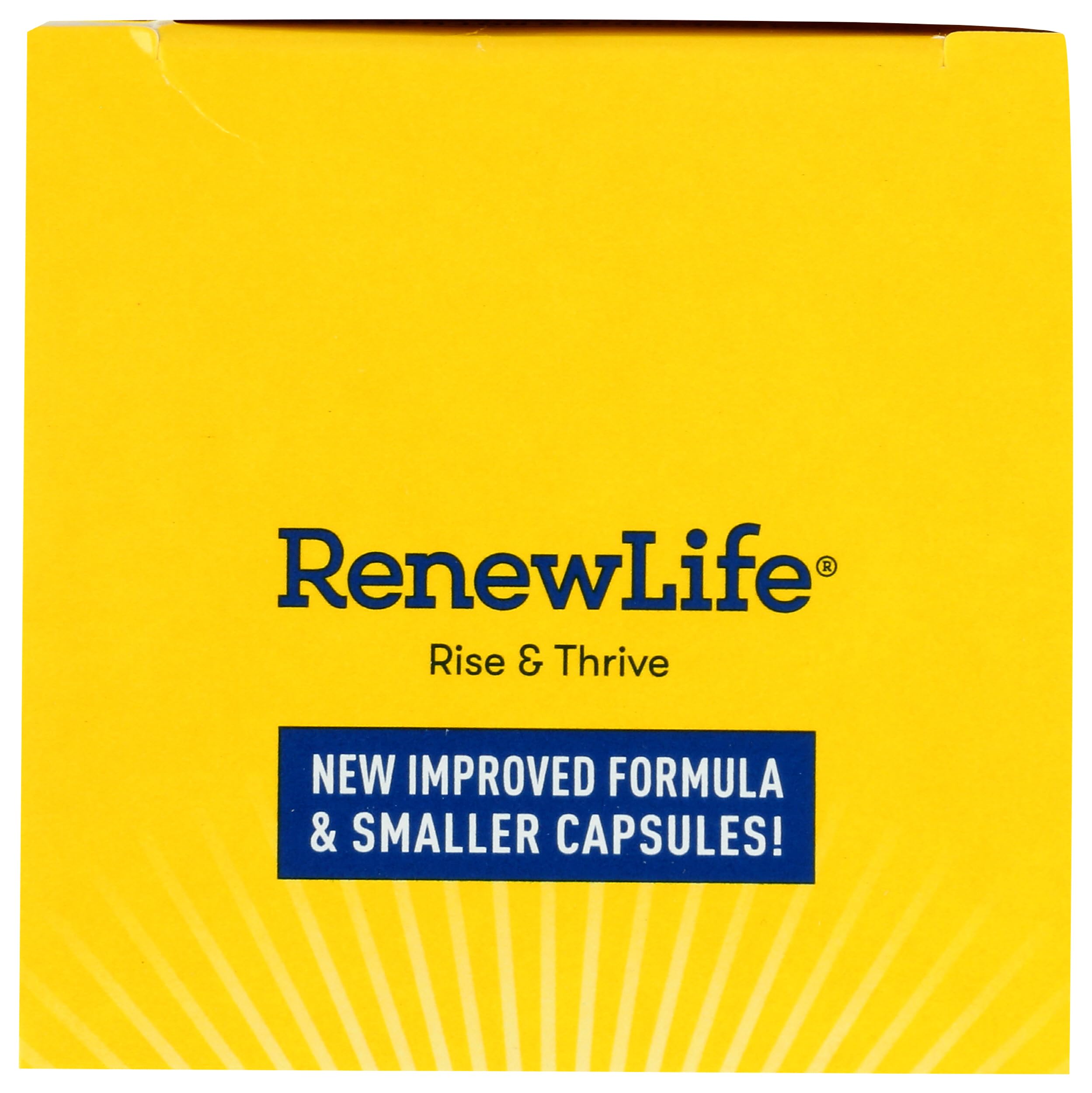 Renew Life non-GMO seal confirms quality and purity
