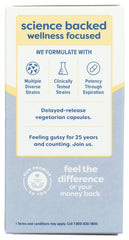 Renew Life Probiotic 30B UF capsules ready for easy daily intake.