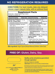 Renew Life Ultimate Flora Women 50+ probiotic bottle on a surface.