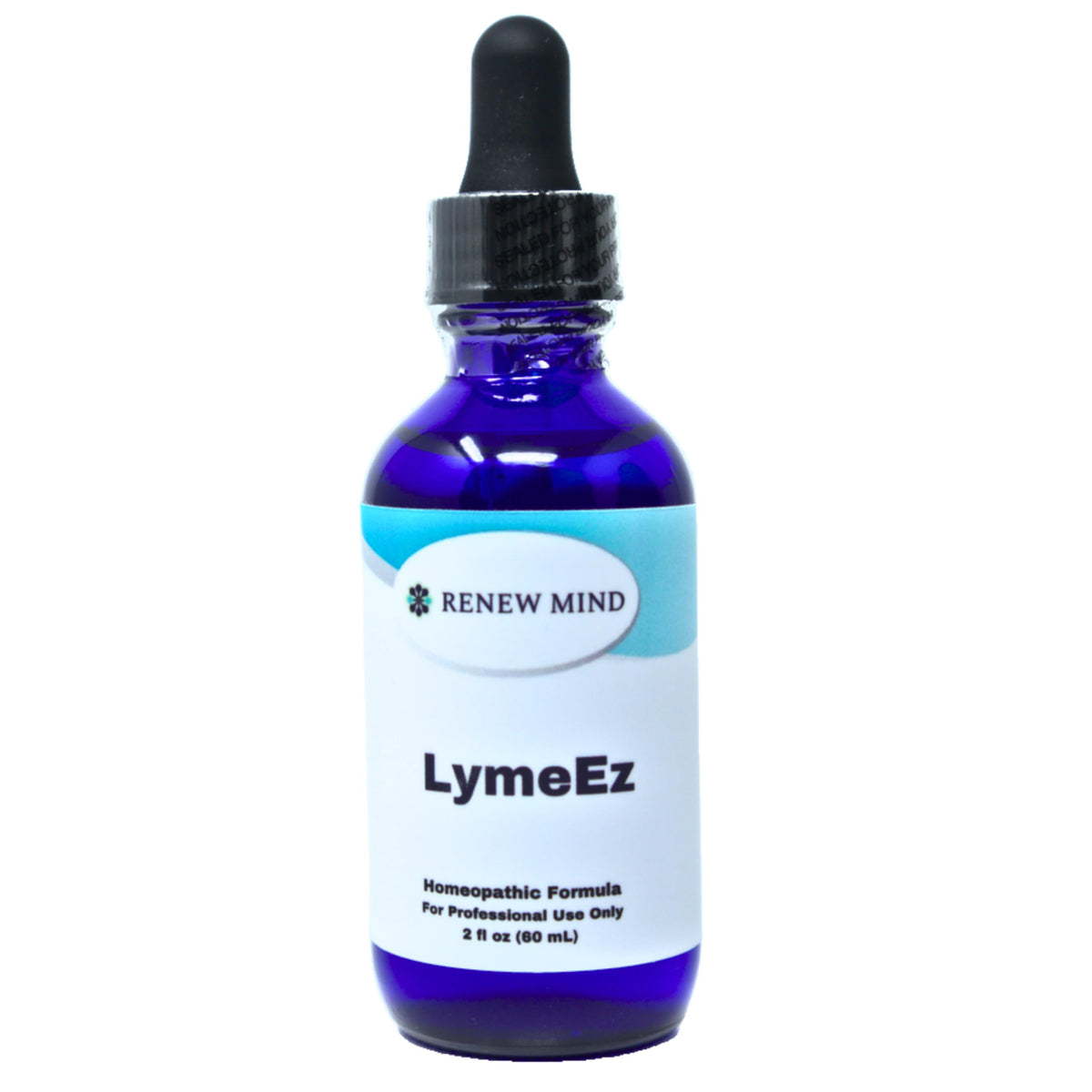 RENEW MIND LymeEz bottle front view for daily immune balance and wellness.